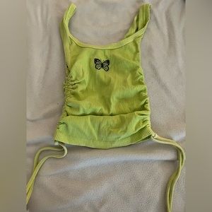 Super cute butterfly tank top